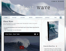 Tablet Screenshot of ghostwavebook.com